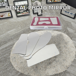 Reflector de imagen de ortodoncia de doble cara de alta calidad, espejos de fotografía intraoral Dental Manual, equipo de acero inoxidable CE - Product Image 2