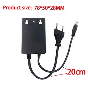 Adaptador de Corriente Universal para Exteriores, Resistente al Agua, <span class=keywords><strong>Entrada</strong></span> AC 100-240V, Salida DC 12V, Cargador, Convertidor para EE. UU./UE - Product Image 6