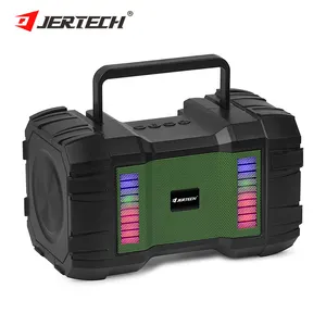 Jertech vnn188 equipo de sonido màu xanh răng được xây dựng trong Microphone chơi game Loa xe Karaoke Di động ngoài trời loa không dây