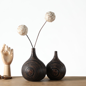 Nordic Ins decorazione vaso all'ingrosso in resina creativa vaso decorazione per la casa piccolo vaso per la decorazione della casa - Product Image 1