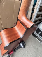 Aiersi Brand Factory Price Wholesale All Mahogany Nylon String 39 Inch Electric Classical Guitar with 7545 Pickup