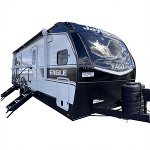 Autocaravana Ligera de Aluminio Jaycoo Eagle 2025 HT 274FKDS de 34 pies, Remolque de Viaje con Capacidad para 2 Personas, Lista para Usar - Product Image 1