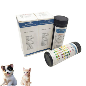 10 thông số Dog nước tiểu thử nghiệm Strips một bước urinalysis nhanh chóng kiểm tra Vet tham số gậy - Product Image 2