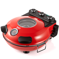 Four à pizza électrique RAF 1200W, plaque de cuisson de 33 cm, machine à cuire la pizza à haute température pour la cuisine à domicile