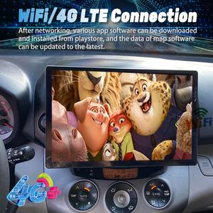 Radio Reproductor Multimedia para Auto con Android 13 y Carplay de 13.3 Pulgadas para Toyota RAV4 2006-2009, Navegación GPS, WIFI+4G, 2DIN, DSP, Estéreo - Product Image 3