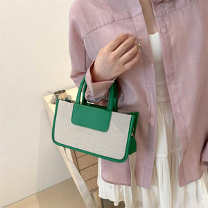 Bolsos Tote de PU de Lujo para Mujer, Diseño Colorido con Patrón de Caramelos, Cierre de Cremallera, Bolso de Mano Casual a la Moda - Product Image 5