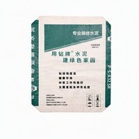 Chine usine laminé étanche à l'humidité nouveau personnalisé ciment PP tissé bloc bas valve sacs