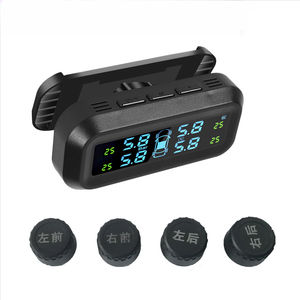 Năng lượng mặt trời-powered 360 có thể điều chỉnh không dây <span class=keywords><strong>TPMS</strong></span> cảm biến nội bộ/bên ngoài kim loại xe Tire Pressure Monitor mô - Product Image 1