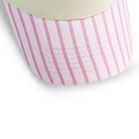Casquette de baseball HBA54 en gros, personnalisable avec logo, tendance, Veracap, 5 panneaux, unie, bicolore, vintage, à rayures sur la visière