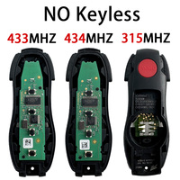 PCB KR55WK50138 Original para Porsche Cayenne Panamera Macan Boxster Cayman 911 958 315/433/434 Mhz llave de Chip inteligente sin llave 7953P