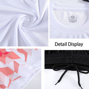 قميص كرة قدم عتيق عالي الجودة 100% بوليستر مقاس كبير للرجال طقم زي كرة قدم - Product Image 6