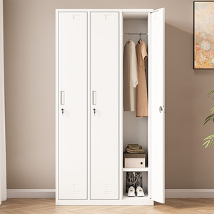 Ropero Armario de Acero para <span class=keywords><strong>Ropa</strong></span> y Almacenamiento | Clósets de Diseño Moderno para Dormitorio - Product Image 2