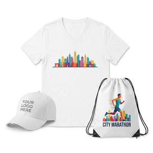 Kit per Gara Annuale di Maratona Urbana, Forniture Personalizzate per Eventi di Corsa con Logo Personalizzato e Set di Abbigliamento Sportivo ad Alte Prestazioni - Product Image 2