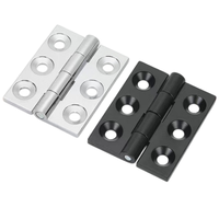 Charnière en alliage de zinc KT,NW HBCL233-2 65*55mm pour portes d'armoires industrielles, charnières pour armoires Rittal, charnières pour meubles, charnières pour armoires de cuisine