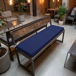 Coussin matelassé épais <span class=keywords><strong>pour</strong></span> banc et canapé, long coussin de siège <span class=keywords><strong>pour</strong></span> chaise de jardin, fenêtre en baie et mobilier d'extérieur, coussins décoratifs - Product Image 3