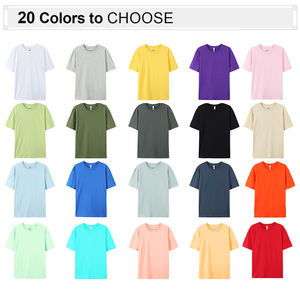 T-shirt décontracté pour homme HG7900, 180 g/m², coton personnalisé, tissu tricoté 100 %, coupe ample, anti-froissement, respirant - Product Image 2