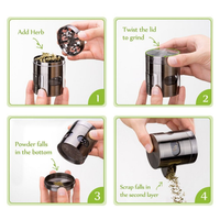 Briquets électriques automatiques pour herbes et tabac et accessoires pour fumeurs