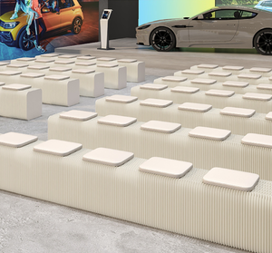 Innovador, moderno, telescópico, plegable, Metal, <span class=keywords><strong>restaurante</strong></span>, banco, mesa de comedor, cambio de zapatos, taburete, silla de acordeón - Product Image 6