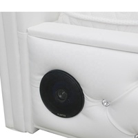 Modernes Design TV-Bett Kingsize-Bett Schlafzimmer Leder Bett rahmen
