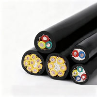 Câble blindé RVVP 2/3/4/5/6/7/8/10 conducteurs 18 20 22 28 17 15 AWG, fil de cuivre nu isolé PVC, câble d'alimentation industriel