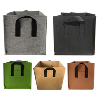 Sac de culture rectangulaire en fibre végétale écologique et durable pour semis et agriculture, 10-90 gallons