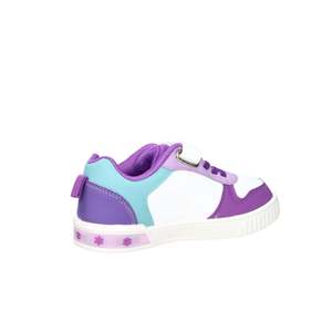 Scarpe da ginnastica Disney Frozen per ragazze, bianche e viola, con chiusura in velcro, scarpe casual - Product Image 5