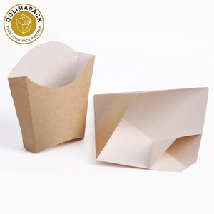 <span class=keywords><strong>Cono</strong></span> de Papel Kraft Desechable para Papas Fritas, Caja de Papel para Papas Fritas al por Mayor para <span class=keywords><strong>Comida</strong></span> de Crepas, <span class=keywords><strong>Cono</strong></span> de Papas Fritas Redondo Personalizado - Product Image 4