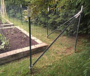 Poste de enrejados galvanizados, Poste en t, caliente - Product Image 4