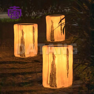 Lámpara Decorativa LED 3D Personalizable con Forma de Tronco de Árbol, IP65, de Fibra de Vidrio y Resina, para Exteriores, Jardín, Navidad, Acción de Gracias, Halloween, Bodas - Product Image 5