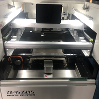 Máquina de Producción Electrónica ZB4535LYS Impresora Automática de Pasta de Soldar 450x350mm Máquina Impresora de PCB para Producción SMT
