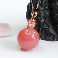 Pendentif en Agate Colorée Ximang 2026an, Bijou Ornemental, Livraison Directe Usine S2050207