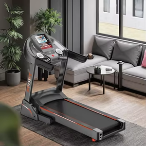 Tapis roulant pliable électrique portable 3,5 ch avec grand écran LCD, inclinaison automatique, équipement de fitness pour la maison, <span class=keywords><strong>musculation</strong></span>, 100 kg - Product Image 3