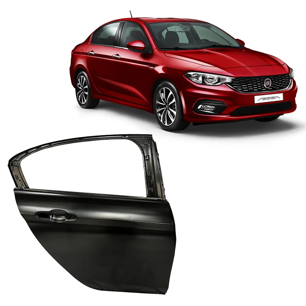 Sostituzione OE quality porte posteriori per auto pannello porta auto per fiat egea 2015 2017 tipo 2018 2020 OEM 52082850