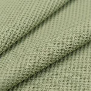 ผ้าวาฟเฟิลพีซี 220 GSM ผ้าเทอร์รี่ลายวาฟเฟิล ผสมโพลีเอสเตอร์และฝ้าย สีเขียว น้ำหนักปานกลาง ซึมซับได้ดี ผ้าขนหนูสำหรับใช้ในบ้าน - Product Image 1