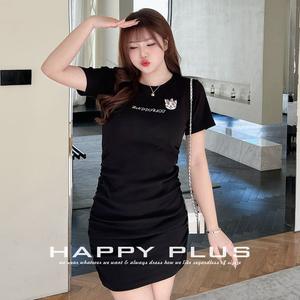 เดรสทรงรัดรูปผ้ารุ้งย่น คอปก แขนสั้น ไซส์พลัส ระบายอากาศได้ดี เหมาะสำหรับงานปาร์ตี้และใส่ลำลอง - Product Image 5