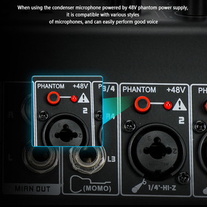 <span class=keywords><strong>Mezclador</strong></span> Profesional GAX-SK6 <span class=keywords><strong>de</strong></span> 6 Canales con 24 Tipos <span class=keywords><strong>de</strong></span> Efectos Digitales y Supresión <span class=keywords><strong>de</strong></span> Retroalimentación, <span class=keywords><strong>Mezclador</strong></span> Profesional <span class=keywords><strong>para</strong></span> Grabación y Karaoke - Product Image 4