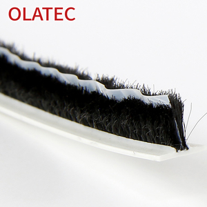 Joint d'étanchéité industriel OLATEC avec filaments fins et denses pour portes et fenêtres commerciales, certifié RoHS, REACH, CE, ISO9001 - Product Image 2