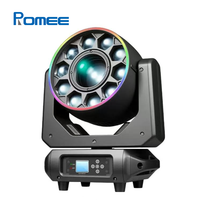 Projecteur LED RVBW Pleine Couleur 10*20W avec Zoom, Effet Bee-Eye, Beam et Wash, Tête Mobile avec Effet Halo RGB pour Événements, Concerts et Scènes