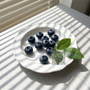 <span class=keywords><strong>Myrtilles</strong></span> artificielles givrées réalistes en PVC haute simulation pour la présentation visuelle et les accessoires de mise en scène alimentaire - Product Image 4