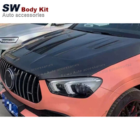 Capot de pare-chocs avant en fibre de carbone style LD pour Mercedes-Benz GLE Coupé C167 W167 GLE450 GLE53 GLE63