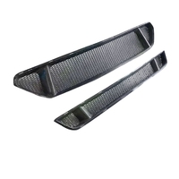 Pour Mustang 2015-2017 kit de carrosserie de grille de conduits d'air en fibre de carbone