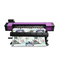 Imprimante jet d'encre à sublimation automatique XBH-1901 XP600, nouvelle, garantie 1 an, largeur 1,6 m/1,8 m, transfert thermique, tissu flexible, papier autocollant