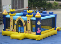 Maison gonflable en gros de rebond de princesse et de Mickey sautant le château videur gonflable pour la location