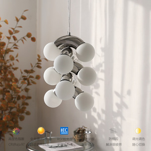 Nordic Retro Minimalist Creative Designer Chandelier Instagram-Worthy Entryway Showroom <b>Window</b> Dining & Living Room Wall Lamps - Product Image 6