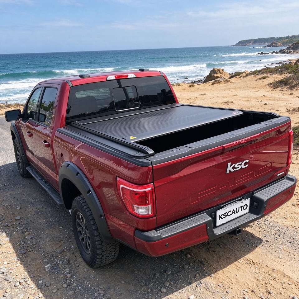 KSCAUTO UTE Roller Shutter Electric Roller Lid Truck Bed Tonneau Cover ...