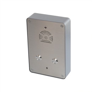Téléphone filaire robuste en acier à l'épreuve du vandalisme avec protection IP65 pour les détenus dans les prisons et les banques Téléphone d'assistance téléphonique - Product Image 2
