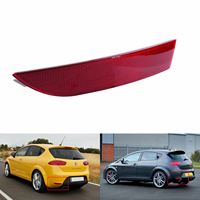 1P0945105E 1P0945106E Cache de feu arrière gauche et droit, réflecteur de pare-chocs arrière pour Seat Leon FR / Cupra 2005-2012