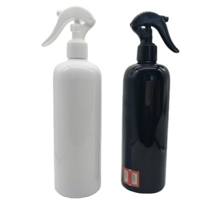 Bouteilles pulvérisatrices vides en PET noir réutilisables de 30 ml à 1000 ml avec pompe à fine brume pour le nettoyage, les soins du jardin et les écrans - Product Image 4