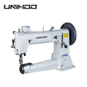 Industriële drievoudige invoer locksteek naaimachine met ijzeren metalen cilinderbed, <span class=keywords><strong>extra</strong></span> zwaar, 750W motor, automatisch. - Product Image 2