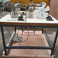 Machine à coudre de bonne qualité à trois têtes avec double aiguille